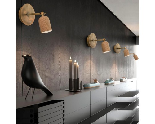 Бра PORI Dark wood ImperiumLoft