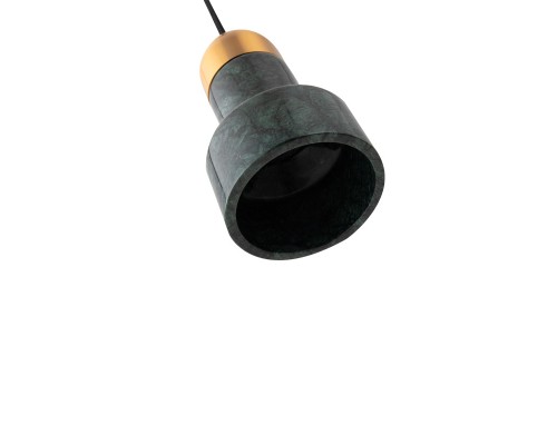 Подвесной светильник JAZZ STONE green brass ImperiumLoft