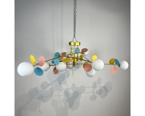 Потолочная люстра Light of MATISSE B D120 Gold Multicolor ImperiumLoft