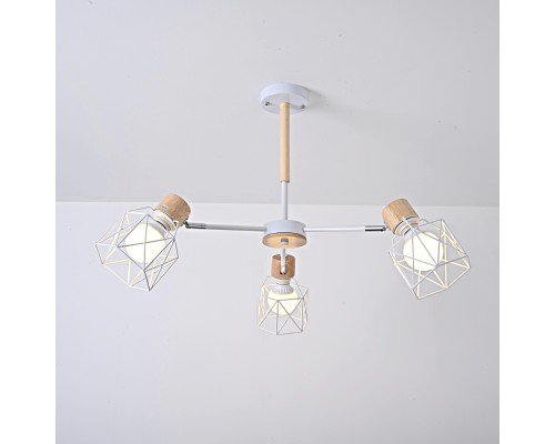 Потолочная люстра CORF B3 White 3 lamps ImperiumLoft