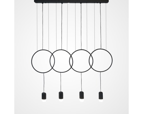 Подвесной светильник FORVET BLACK L4 ImperiumLoft