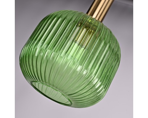 Подвесной светильник Ferm Living chinese lantern B Brass / Green ImperiumLoft