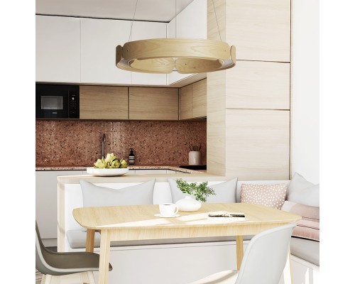 Подвесной светильник RANGE 1 D55 Black walnut