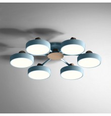Потолочная люстра MOVE 6 Blue ImperiumLoft