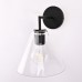 Бра RH Utilitaire Funnel Shade Single Sconce Black
