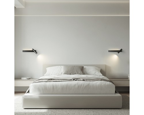 Настенный светильник JENIUS L60 Black Left ImperiumLoft