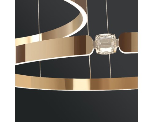 Подвесная люстра SELLIF B RING D40 Brown