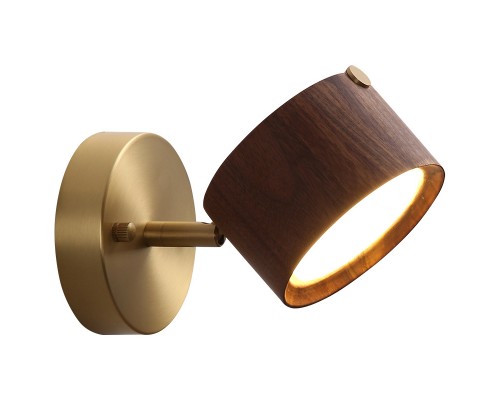 Настенный светильник BERNY B Dark brown ImperiumLoft