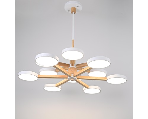 Люстра на штанге TURNA DBL L12 White