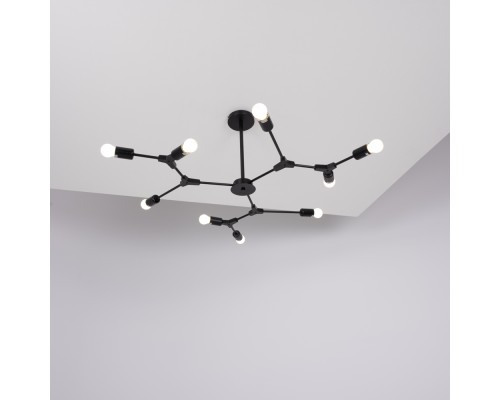 Люстра на штанге LATE D103 Black ImperiumLoft