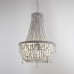 Люстра Anselme White Wood Large Chandelier