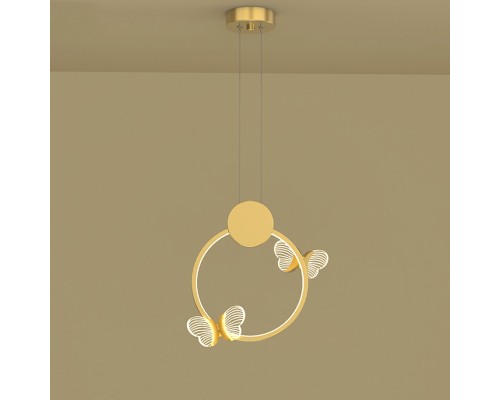 Подвесной светильник BABETTA GEOMETRY C Brass 3000К ImperiumLoft