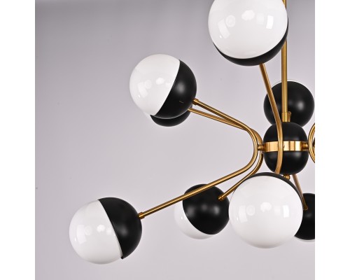 Люстра на штанге Rewire Custom Orb Chandelier in 1950
