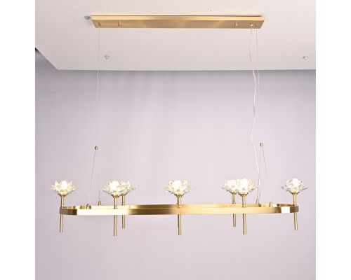 Подвесная люстра LOTOS LONG 8 ImperiumLoft