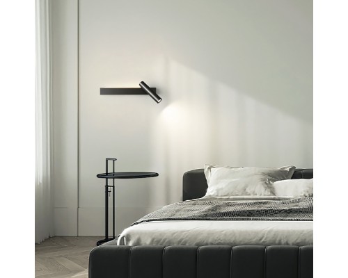 Настенный светильник JENIUS L60 Black Left ImperiumLoft