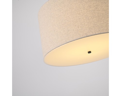 Подвесной светильник RH ROUND Linen Shade Pendant