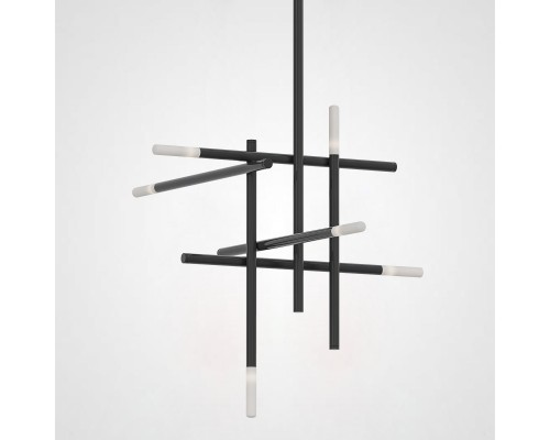 Люстра на штанге TRAVERSE H90 Black ImperiumLoft