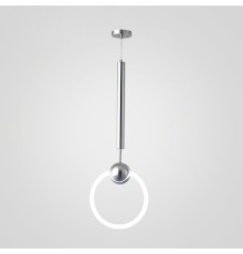 Подвесной светильник RING L D30 Серебро ImperiumLoft