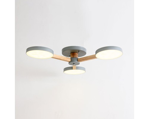 Потолочная люстра TURNA 3 Gray