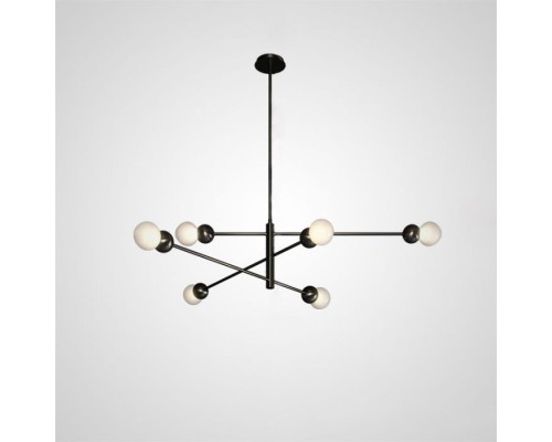Люстра на штанге SALME L6 A Black ImperiumLoft