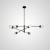 Люстра на штанге SALME L6 A Black ImperiumLoft