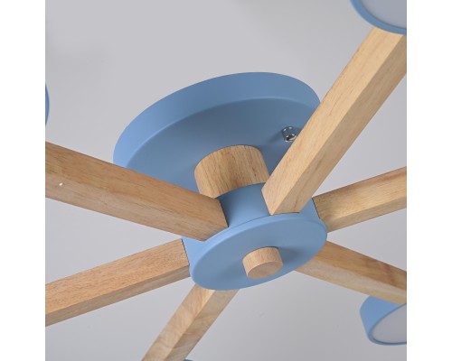 Потолочная люстра TURNA 6 Blue