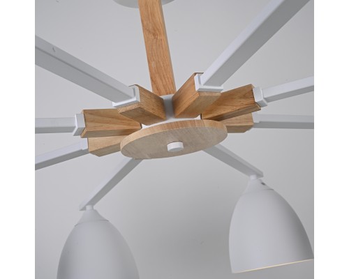 Потолочная люстра NOA 8 White