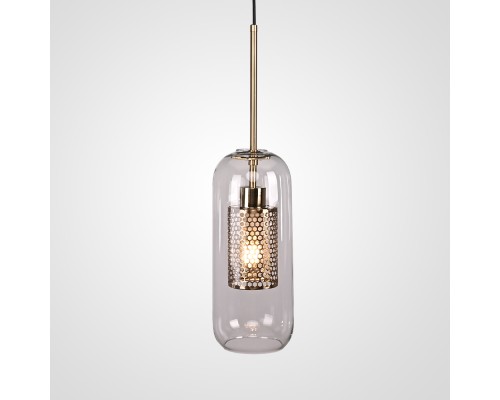 Подвесной светильник CATCH F cylinder brass D12