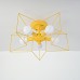 Потолочная люстра ASTERI Yellow