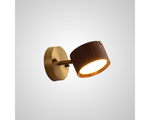 Настенный светильник BERNY A Dark brown ImperiumLoft