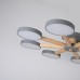 Потолочная люстра TURNA 8 Gray