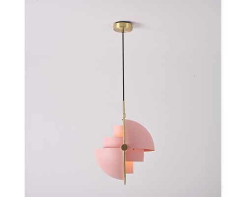 Подвесной светильник Louis Weisdorff Gubi Multi-lite Pendant Pink ImperiumLoft