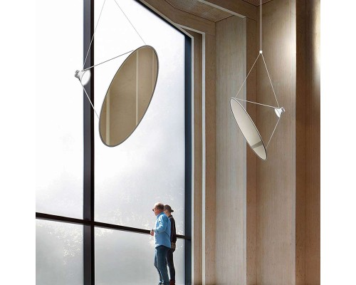 Подвесной светильник Zoi D50 Silver ImperiumLoft