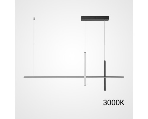 Подвесной светильник SQUIRREL L100 Black 3000К ImperiumLoft