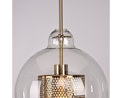 Подвесной светильник CATCH F pear brass D30