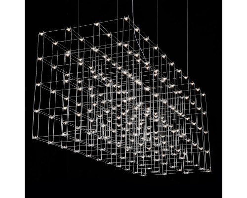Подвесная люстра Quasar Cosmos Square LED pendant light 80/80/200 ImperiumLoft