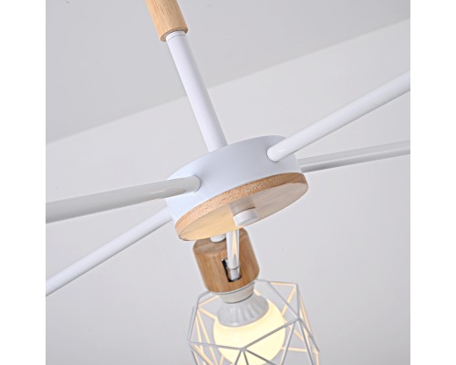 Потолочная люстра CORF B3 White 5 lamps ImperiumLoft