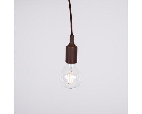 Подвесной светильник Muuto E27 Brown ImperiumLoft