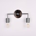 Бра RH Utilitaire Double Sconce Silver
