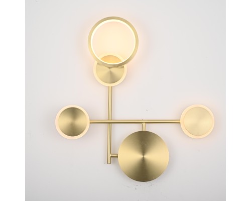 Настенный светильник ZINGY D Brass ImperiumLoft