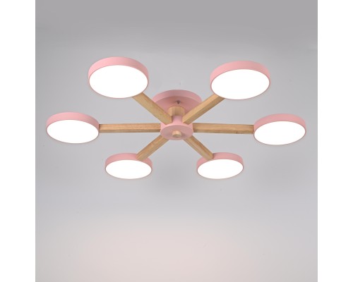 Потолочная люстра TURNA 6 Pink
