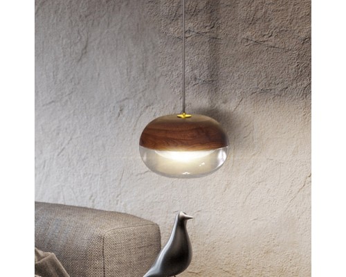 Подвесной светильник ODVEIG dark brown ImperiumLoft