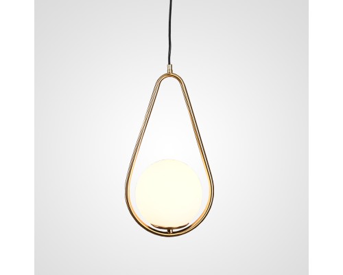 Подвесной светильник HOOP DROP Brass ImperiumLoft