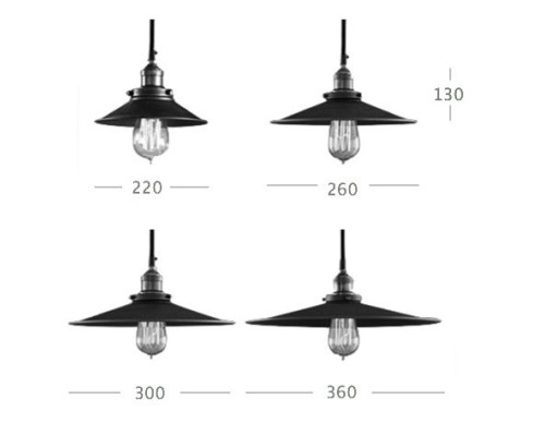 Подвесной светильник Loft Cone Pendant 30