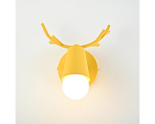 Бра с рожками DEER A Yellow