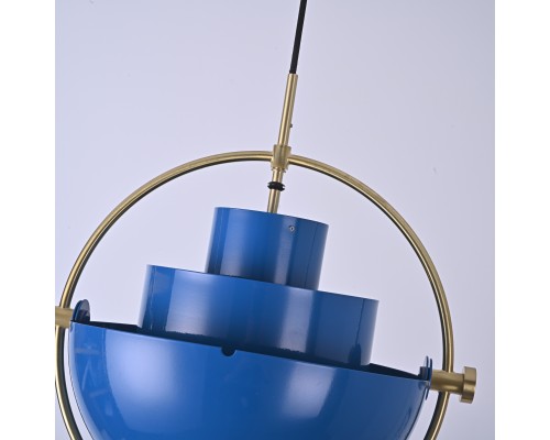 Подвесной светильник Louis Weisdorff Multi-lite Pendant Blue ImperiumLoft