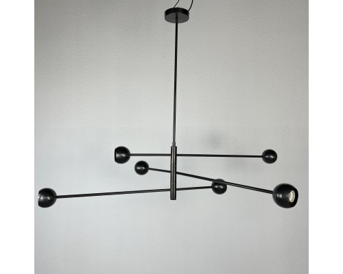 Люстра на штанге SALME L6 A Black ImperiumLoft