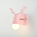 Бра с рожками DEER A Pink
