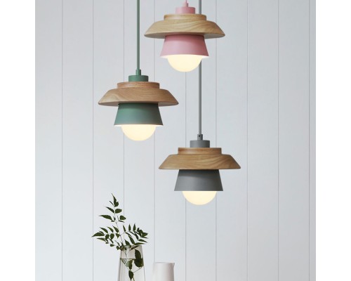 Подвесной светильник ECO Серый ImperiumLoft