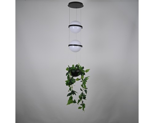 Подвесной светильник PALMA Wall lamp 2 шара + 1 вазон